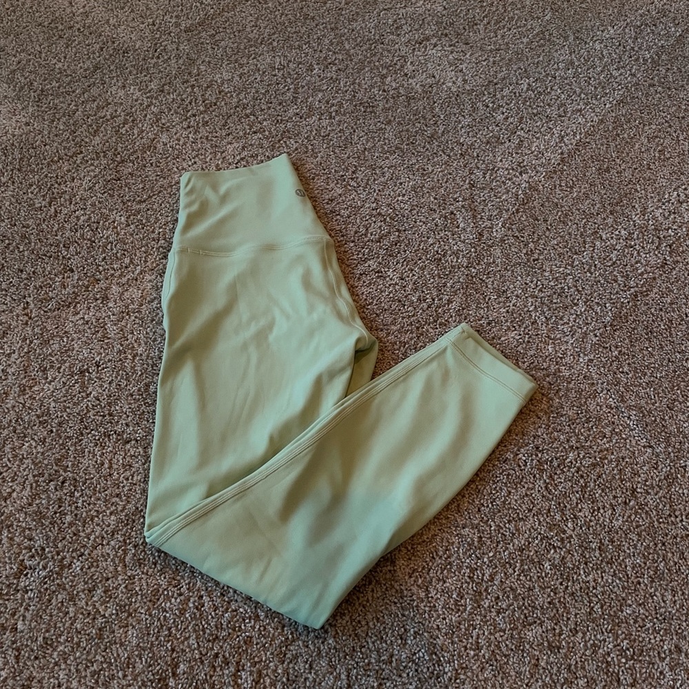 Lululemon align leggings, 25 inch, size 4